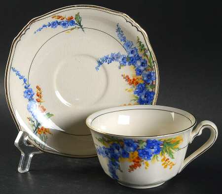Avalon Flat Cup & Saucer Set