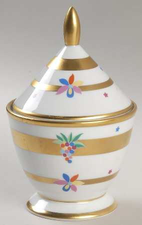 Gold Rings Candy Box & Lid