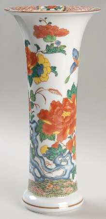 Purpurpaonie 10" Vase