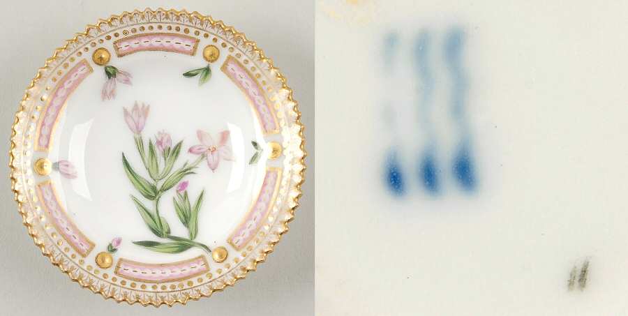 Flora Danica (1790 To 1960) Butter Pat