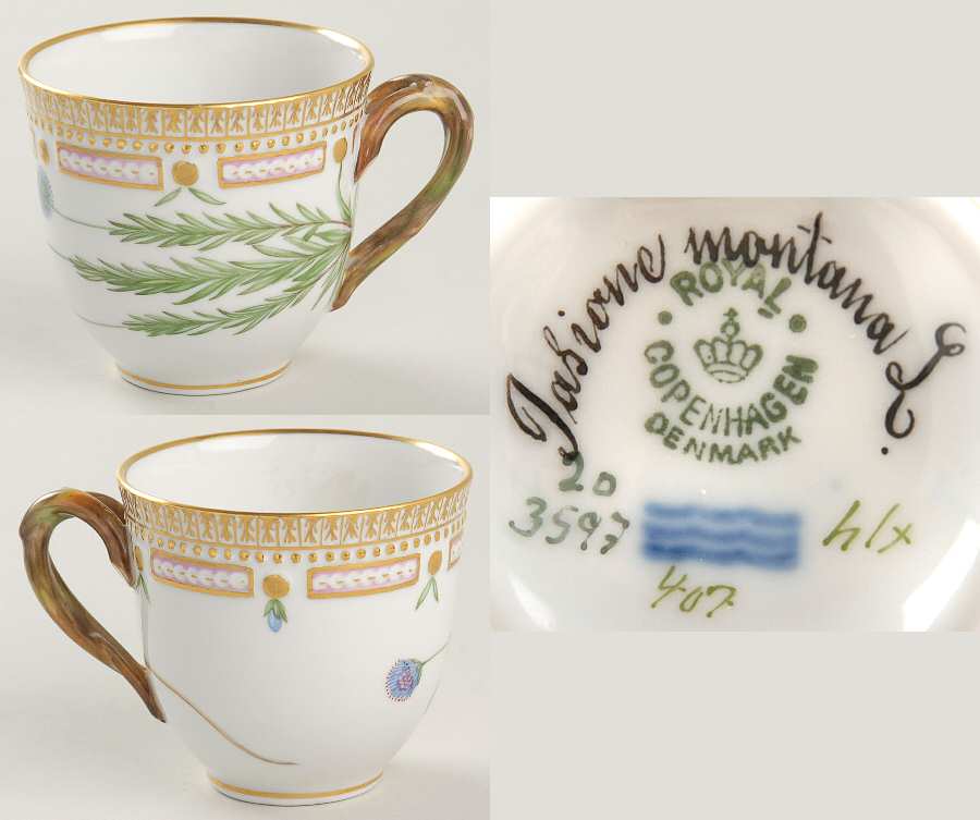 Flora Danica (1790 To 1960) Flat Cup-Jasione montana L