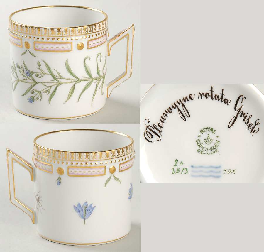Flora Danica (1790 To 1960) Chocolate Cup-Pleurogyne rotata Griseb