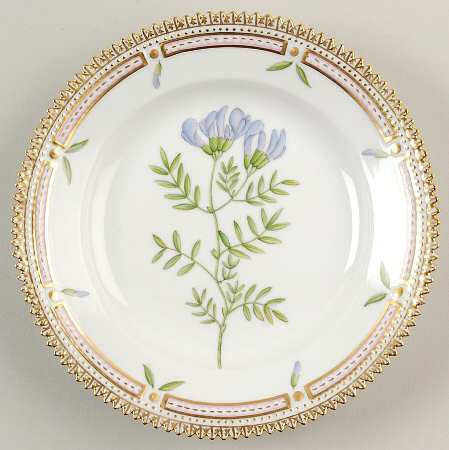 Flora Danica (1790 To 1960) Dessert/Pie Plate-Astragalus arenarius L.