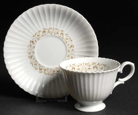 Laclede Footed Cup & Saucer Set