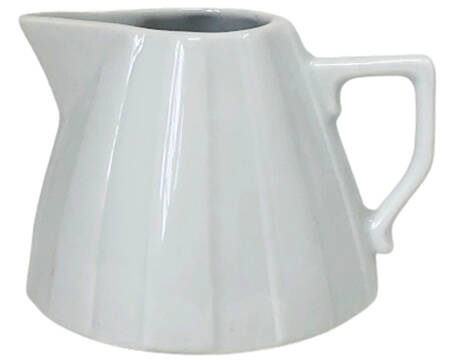 Saturne White Creamer