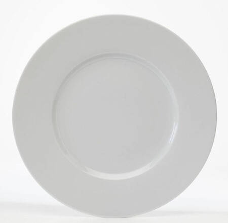 Recamier White Service Plate (Charger)