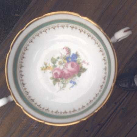 7409 Footed Cream Soup Bowl