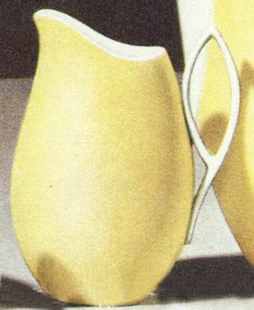 Oval Yellow Creamer