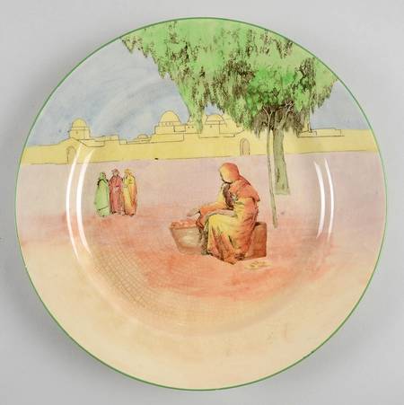 Moorish Gateway Luncheon Plate