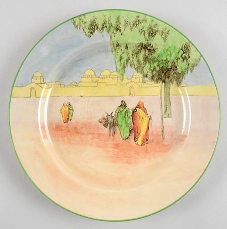 Moorish Gateway Luncheon Plate