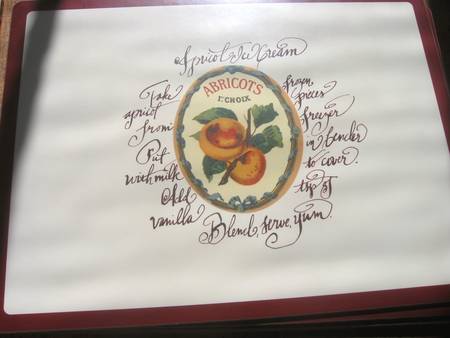 Harvest Market Corkboard Placemat