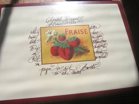 Harvest Market Corkboard Placemat