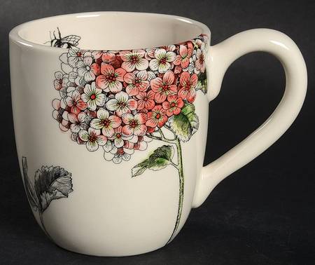 Edie Rose Hydrangea Collection Mug by Rachel Bilson