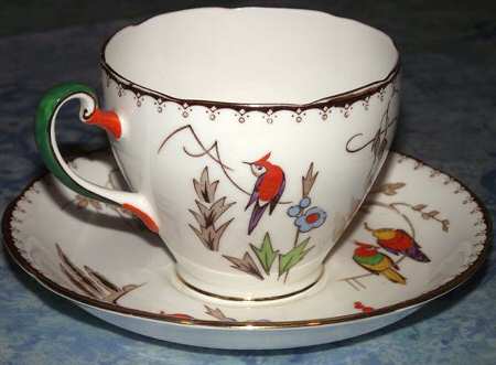 5398 Footed Cup & Saucer Set