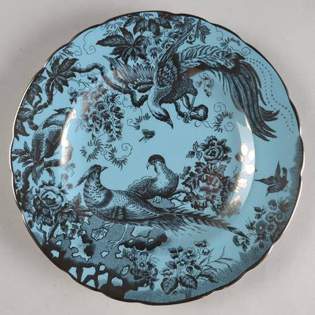 Platinum Aves Accent Salad Plate
