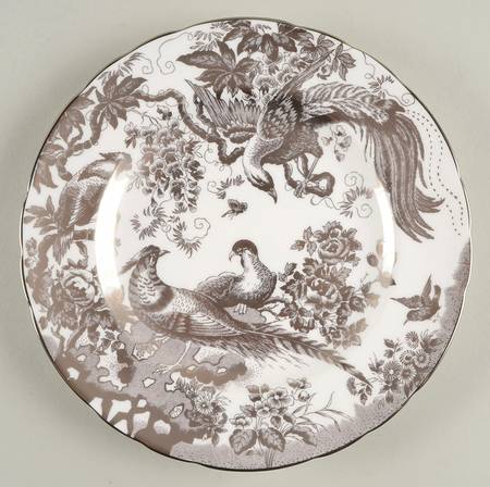Platinum Aves Salad Plate