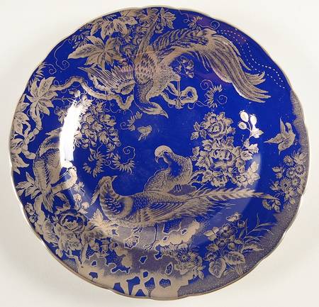 Platinum Aves Accent Salad Plate