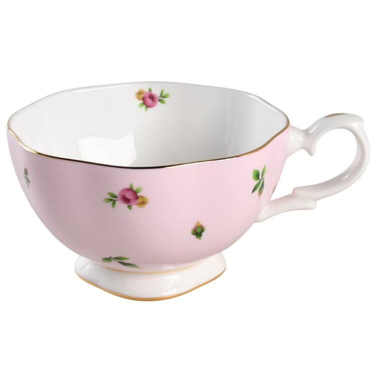 New Country Roses Pink Cup for Individual Teapot & Lid with Cup