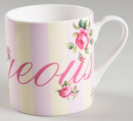 New Country Roses White Mug in a Tin Gift Box