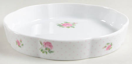 New Country Roses White 9" Tart Baker