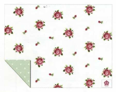 New Country Roses White Cloth Placemat