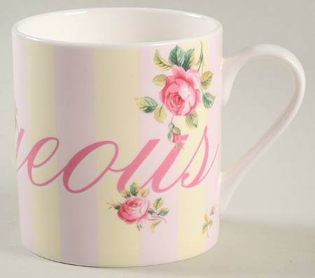 New Country Roses White Mug