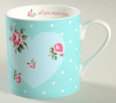 New Country Roses White Mug