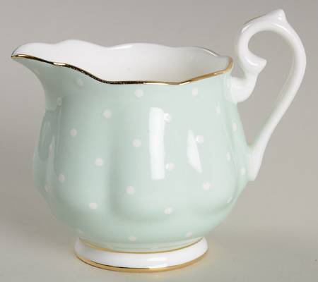Polka Rose Creamer by Royal Albert