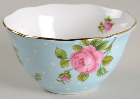 Polka Rose 4" All Purpose Bowl