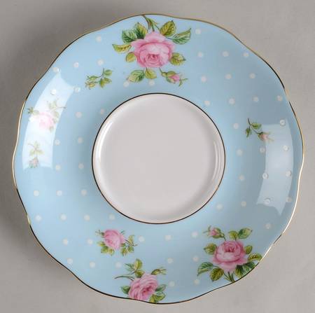 Polka Rose Saucer for Tea for 1