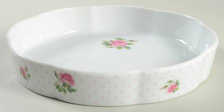 Polka Rose 9" Tart Baker