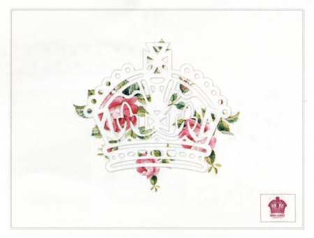 Polka Rose Chair Pad/Cushion