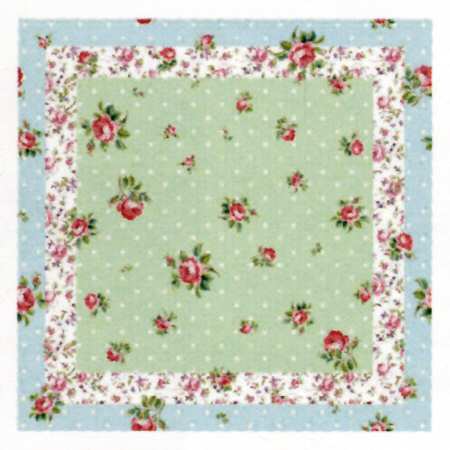 Polka Rose Package of Paper Dinner Napkins