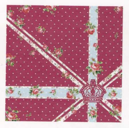 Polka Rose Package of Paper Dinner Napkins