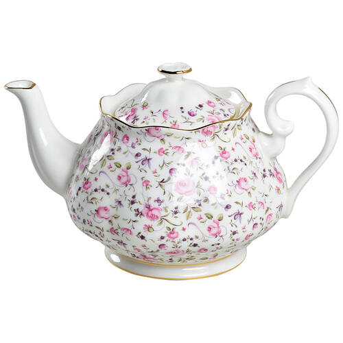 Rose Confetti Teapot & Lid