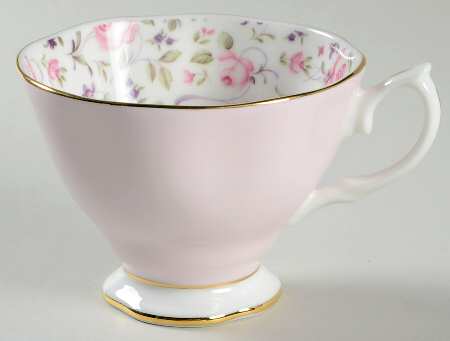 Rose Confetti Footed Cup