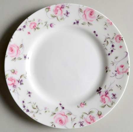 Rose Confetti Bread & Butter Plate by Royal Albert