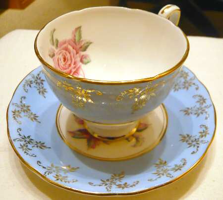 Margaret Rose Aqua by Royal Stafford