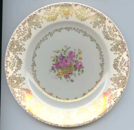 Garland Basket Bread & Butter Plate