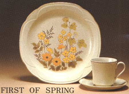 First of Spring Dinner Plate
