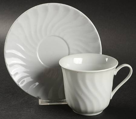 RSA14 Flat Cup & Saucer Set