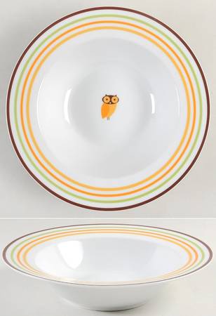 Little Hoot Rim Soup Bowl