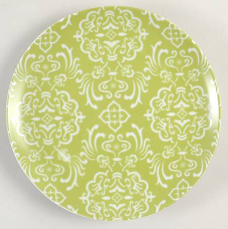 Curly Q Green Salad Plate