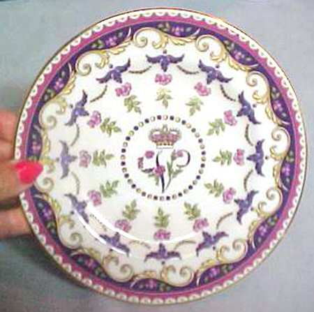 Queen Victoria Tea Plate