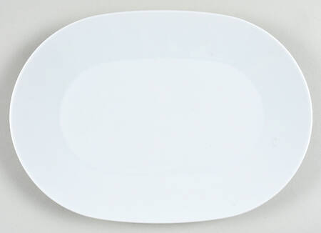 Format White 11" Oval Serving Platter