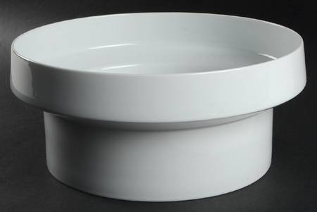 Format White 10" Round Serving Bowl