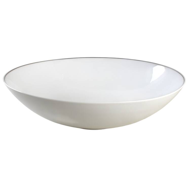 Tac 02 Platinum 13" Round Serving Bowl
