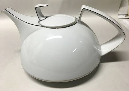 Tac 02 Platinum Teapot & Lid