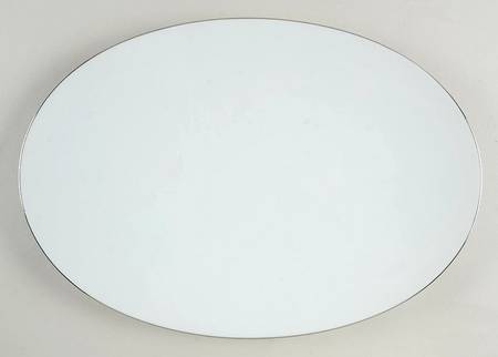 Tac 02 Platinum 13" Oval Serving Platter