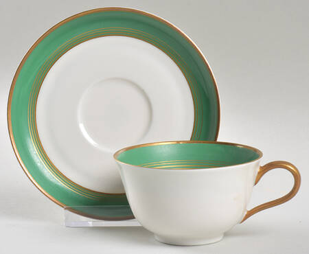 3446 Flat Demitasse Cup & Saucer Set